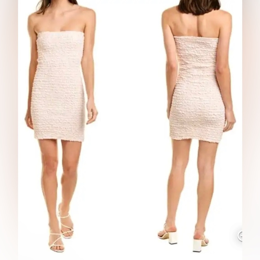 Petersyn Smocked Strapless Mini Tube Dress - NWOT - Size S